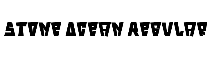 Stone Ocean Regular  Free Fonts Download