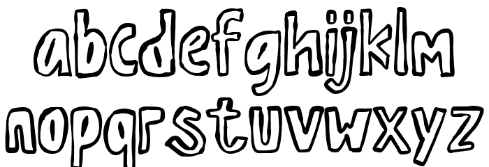 Stone Old - Demo Font LOWERCASE