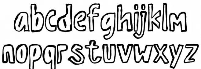 Stone Old - Demo Font LOWERCASE