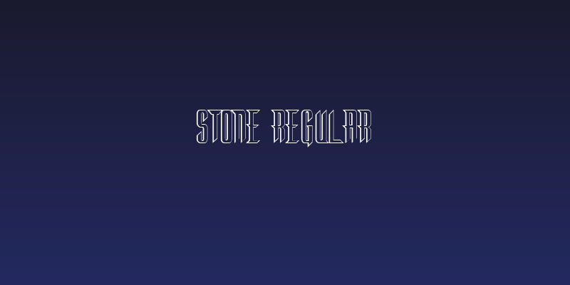 Stone Regular Social Header