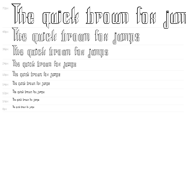 Stone Regular Waterfall