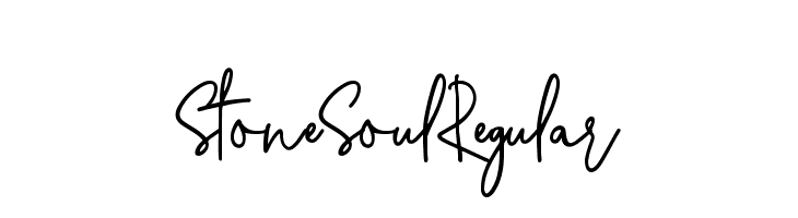 Stone Soul Regular  Скачать бесплатные шрифты