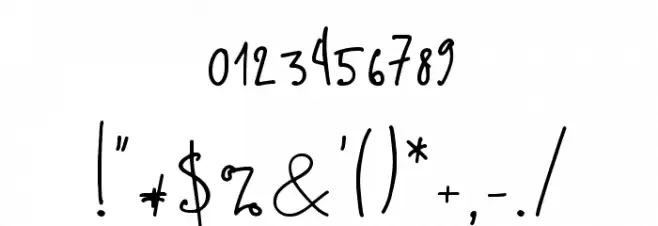 Stone Soul Regular Font OTHER CHARS