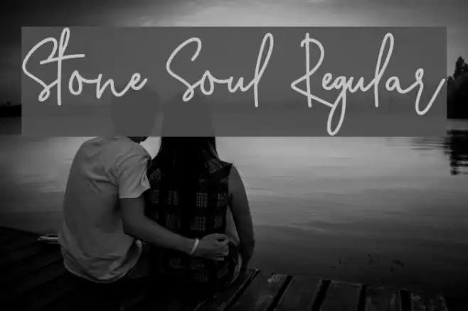 Stone Soul Regular Font examples