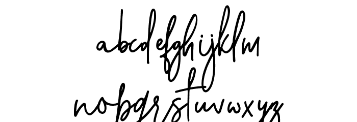 Stone Soul Regular Font LOWERCASE
