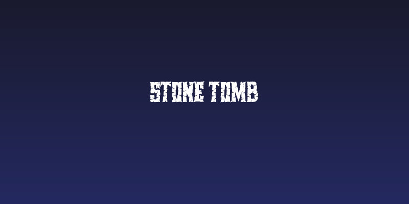 Stone Tomb Social Header