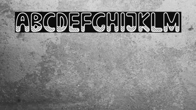 Stone Wall Font examples