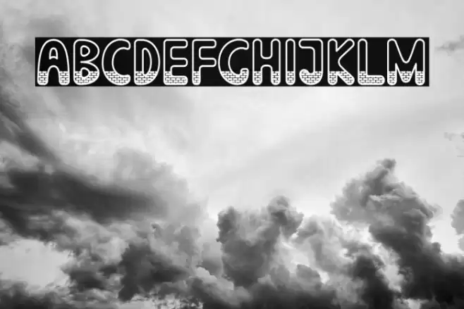 Stone Wall Font examples