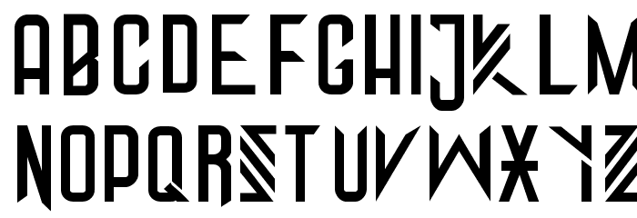 Stone Walls Font LOWERCASE