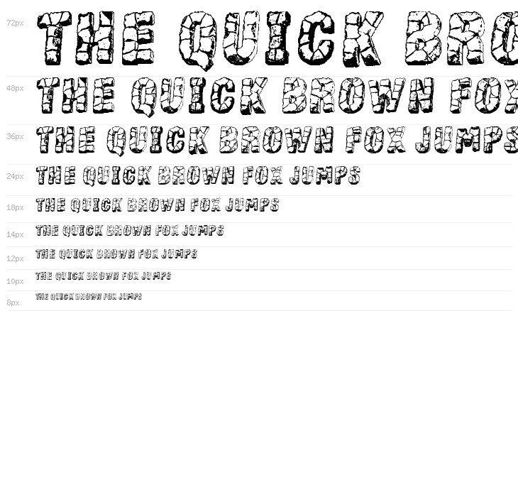 Stone block Waterfall