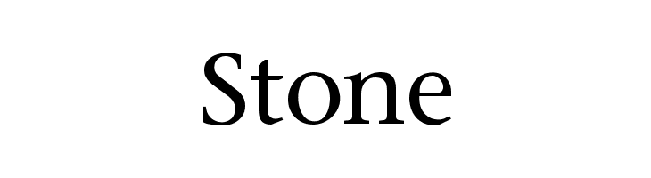 Stone Font