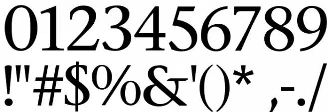Stone Font Alte caractere