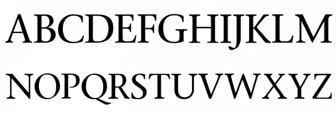 Stone 字体 大写