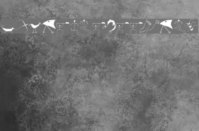 StoneAgeFeelings Font examples