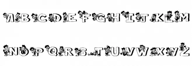 StoneCarving Schriftart Groß