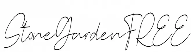 StoneGardenFREE  font caratteri gratis