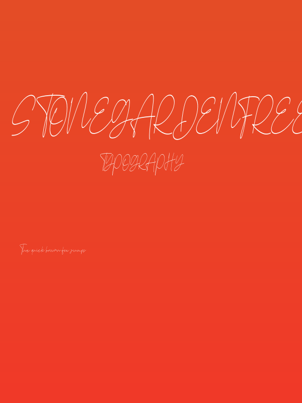 StoneGardenFREE Poster