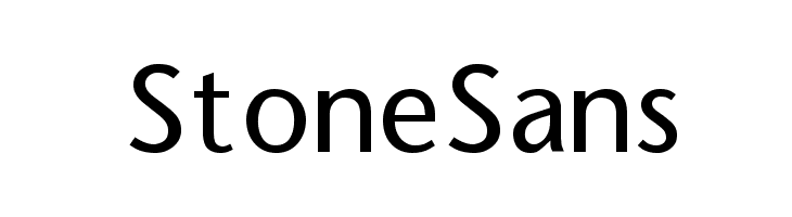 StoneSans Font