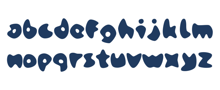 StoneSkip Medium Lowercase