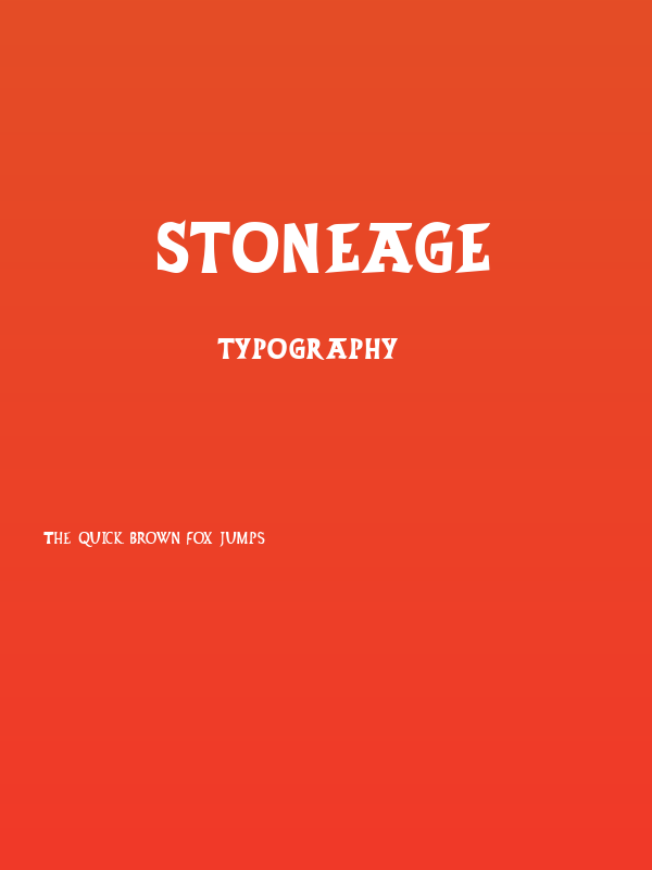 Stoneage Poster