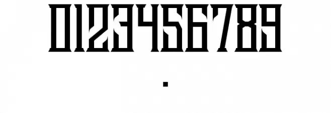 Stonebangs Typeface Font OTHER CHARS