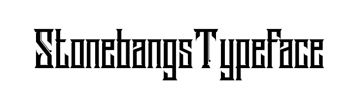 StonebangsTypeface  les polices de caractères gratuit tlcharger