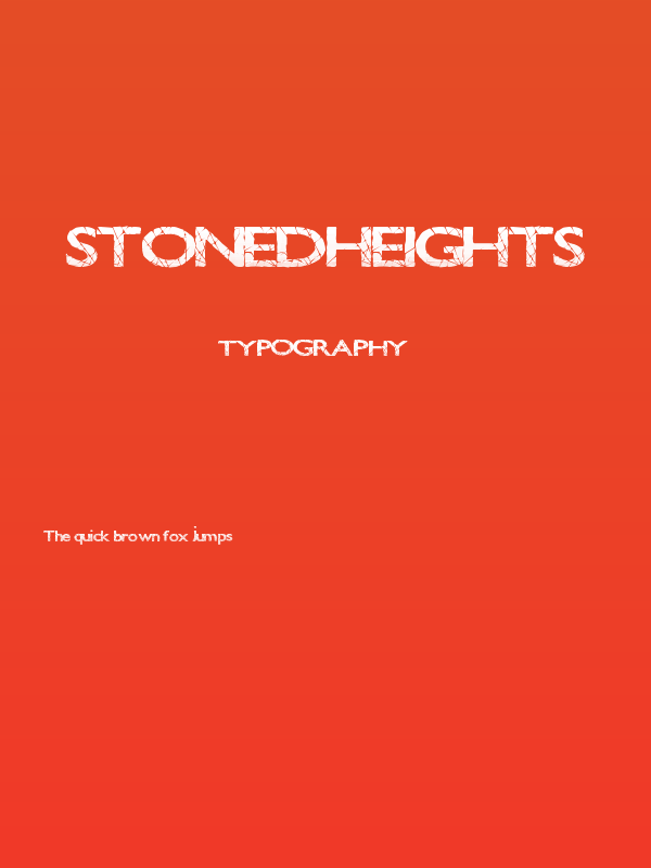 StonedHeights Poster