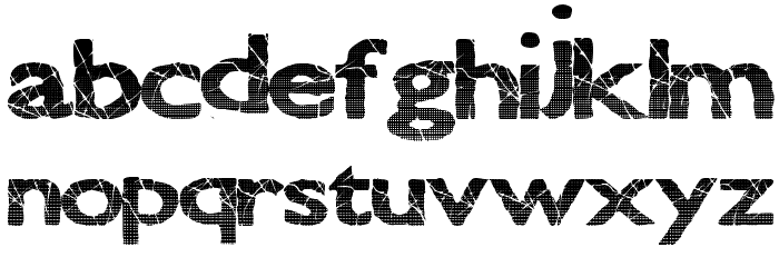 StonedHeights Font LOWERCASE