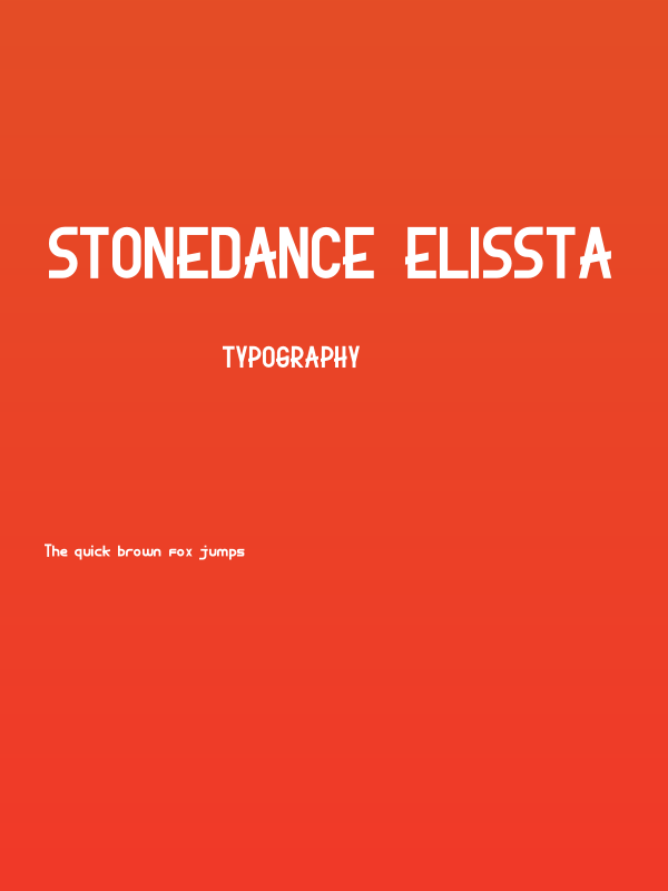 Stonedance Elissta Poster