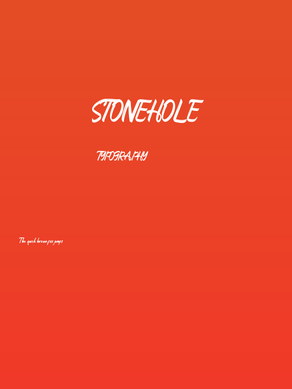 Stonehole Poster