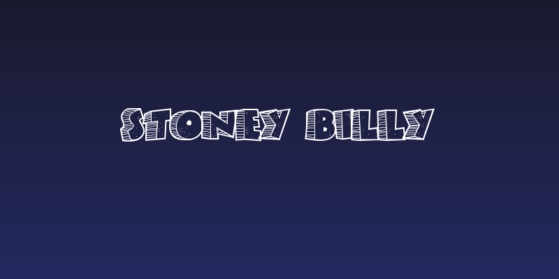 Stoney Billy Social Header