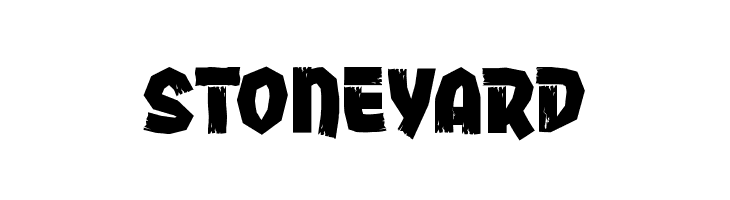 Stoneyard  font caratteri gratis
