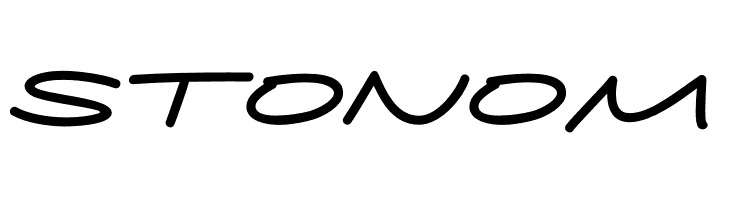 Stonom  フリーフォントのダウンロード