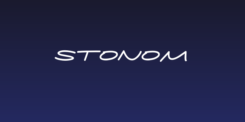 Stonom Social Header