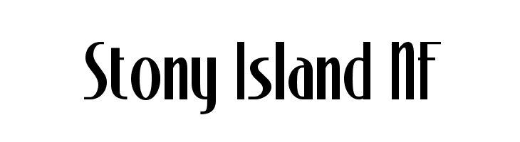 Stony Island NF Font