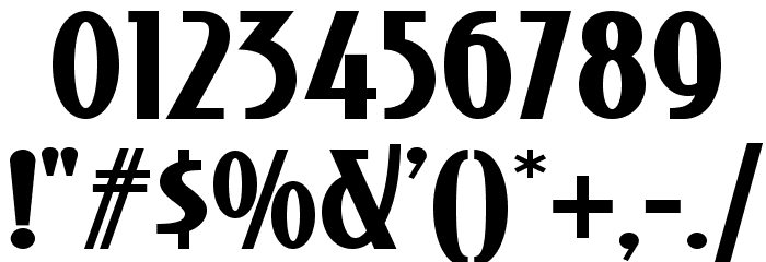 StonyIslandNF-Bold Font OTHER CHARS