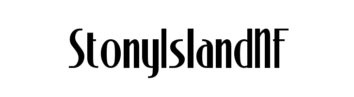 StonyIslandNF  font caratteri gratis