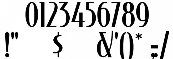 StonyIslandNF Шрифта ДРУГИЕ символов