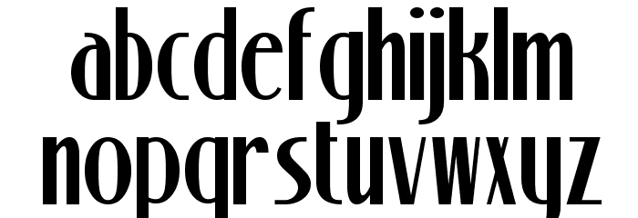 StonyIslandNF Font LOWERCASE