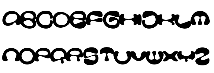 Stoopid Font LOWERCASE
