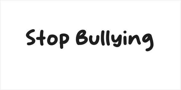 Stop Bullying Logo