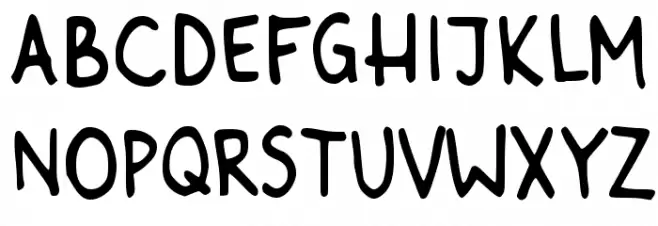 Stop Yelling Regular Шрифта ВЕРХНИЙ