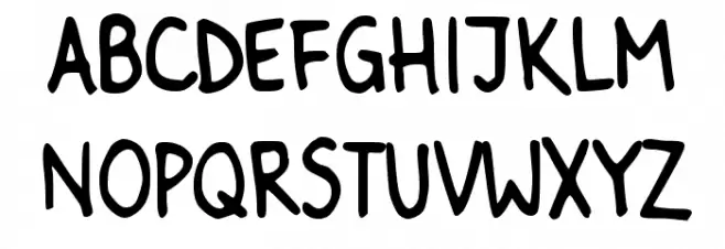 Stop Yelling Regular Caratteri MINUSCOLO