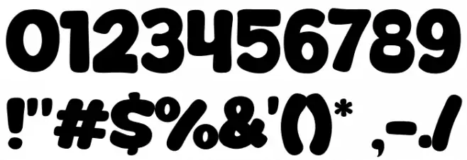 Stopbuck Font OTHER CHARS