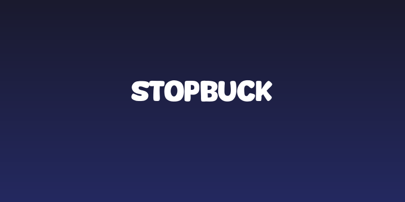 Stopbuck Social Header