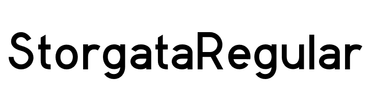 StorgataRegular  Free Fonts Download