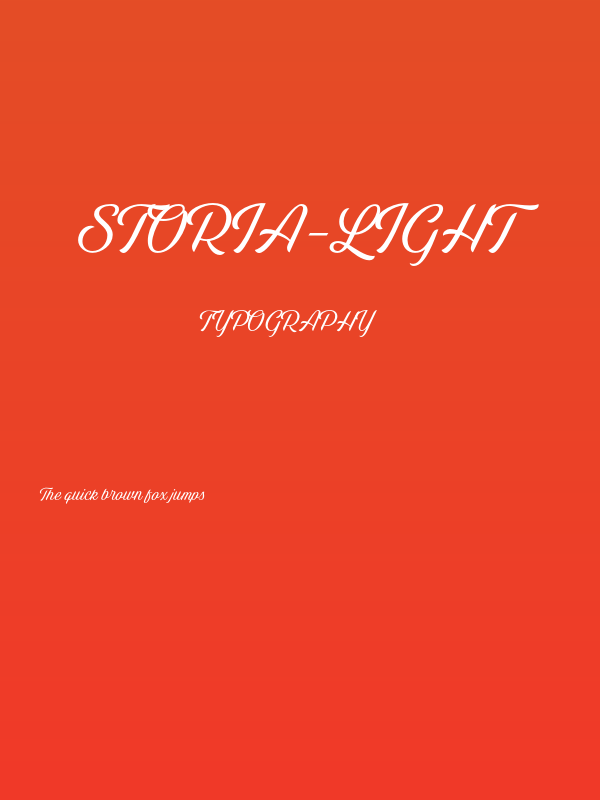Storia-Light Poster