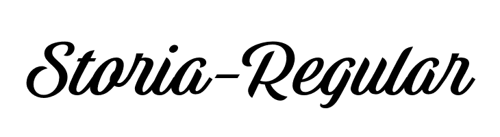 Storia-Regular  لخطوط تنزيل
