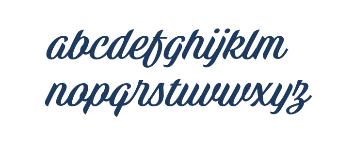 Storia-Regular Lowercase