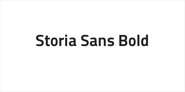 Storia Sans Bold Logo